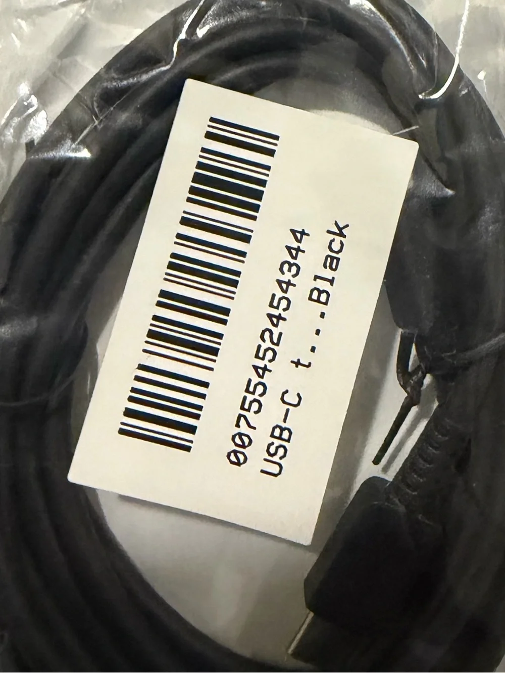 TWO (2) USB-C Charging & Data Cable - Black